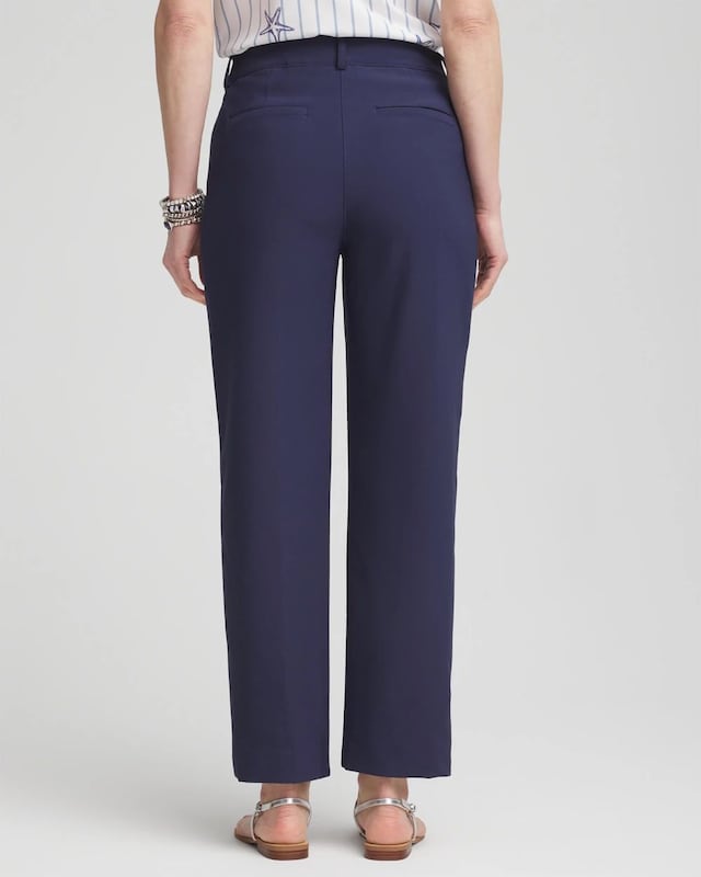 Fly Front Ankle Pants - image 3